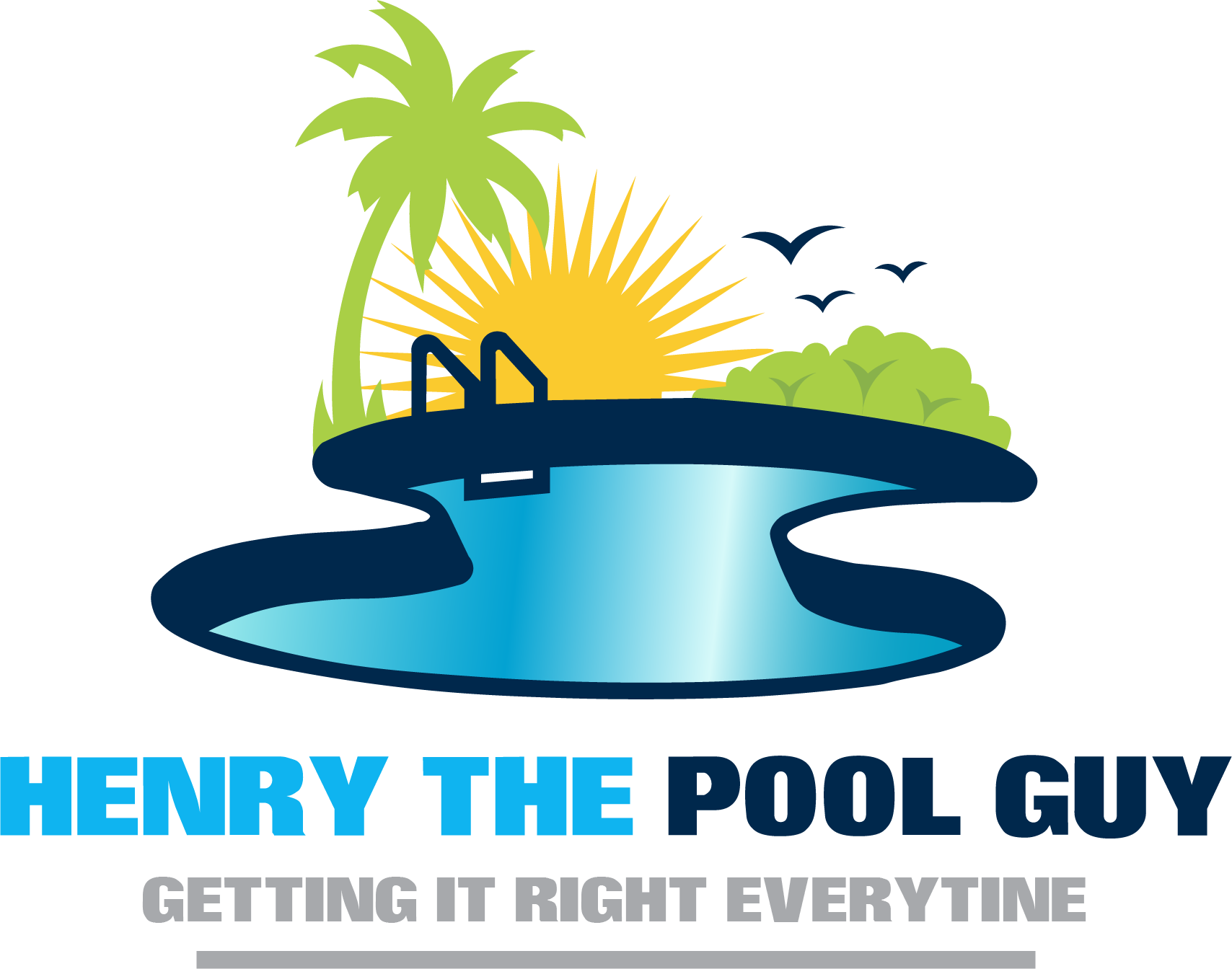 Henry the Pool Guy Logo (300PPI)